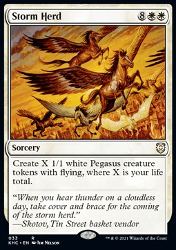 Storm Herd KHC-33 Rare Near Mint Englisch