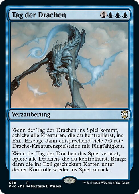 Tag der Drachen KHC-38 Rare Near Mint Deutsch