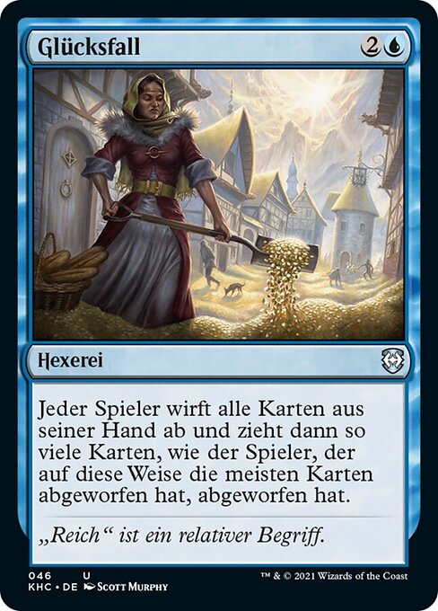 Glücksfall KHC-46 Uncommon Near Mint Deutsch
