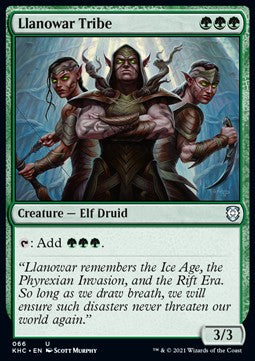 Llanowar-Stamm KHC-66 Uncommon Near Mint Englisch
