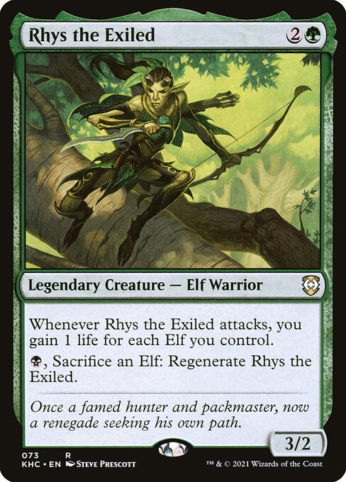 Rhys the Exiled KHC-73 Rare Near Mint Englisch