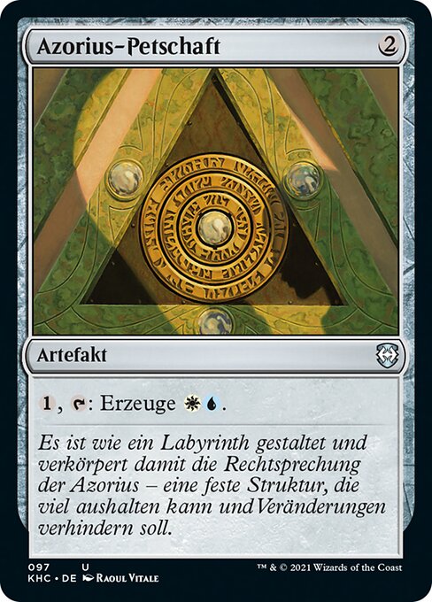 Azorius-Petschaft KHC-97 Uncommon Near Mint Deutsch
