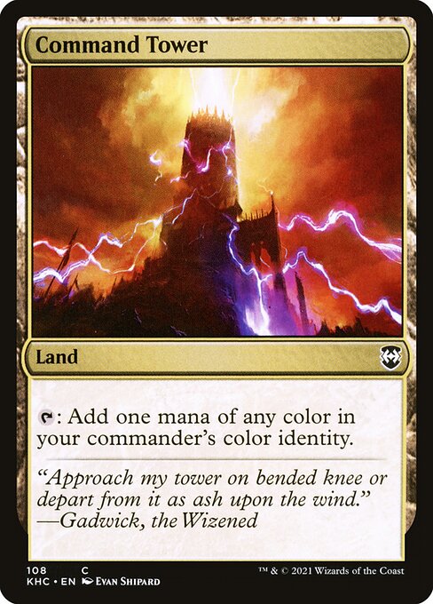 Befehlsturm KHC-108 Common Near Mint Englisch