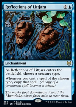 Reflections of Littjara PKHM-400 Rare Near Mint Englisch Foil