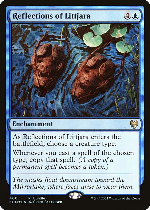 Reflections of Littjara PKHM-400 Rare Near Mint Englisch Foil
