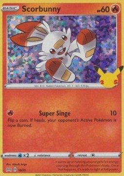 Scorbunny MCD25-16 Promo Excellent Englisch