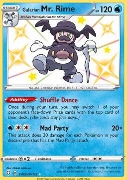Galarian Mr. Rime SHF-SV21 Secret Rare Near Mint Englisch
