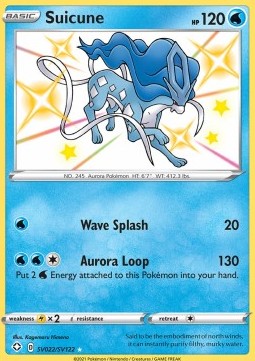 Suicune SHF-SV22 Secret Rare Good Englisch