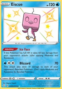 Eiscue SHF-SV35 Secret Rare Near Mint Englisch