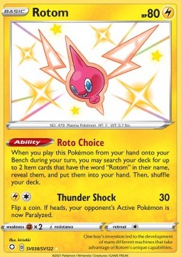 Rotom SHF-SV38 Secret Rare Near Mint Deutsch