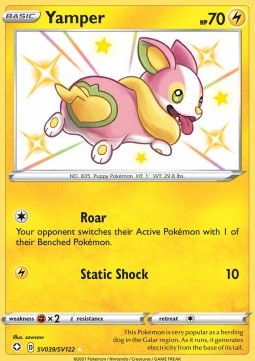 Yamper SHF-SV39 Secret Rare Near Mint Englisch