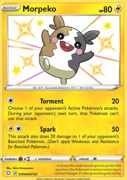 Morpeko SHF-SV44 Secret Rare Near Mint Deutsch