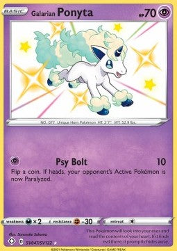 Galar-Ponita SHF-SV47 Secret Rare Excellent Deutsch