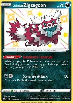 Galar-Zigzachs SHF-SV78 Secret Rare Excellent Deutsch
