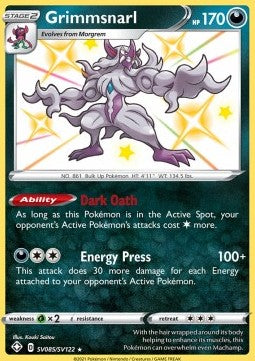 Grimmsnarl SHF-SV85 Secret Rare Excellent Englisch