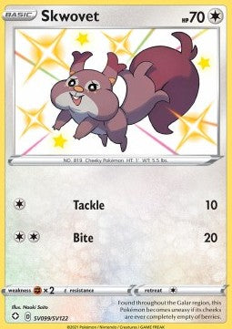 Skwovet SHF-SV99 Secret Rare Near Mint Englisch