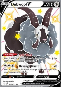 Dubwool V SHF-SV120 Secret Rare Excellent Englisch