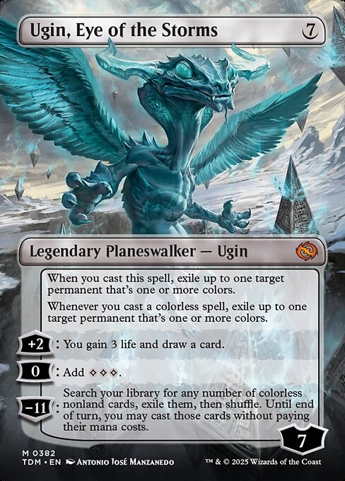 Ugin, Eye of the Storms // Ugin, Eye of the Storms - Back Face
