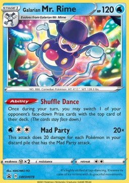 Galarian Mr. Rime SWSH-079 Promo Good Deutsch
