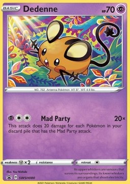 Dedenne SWSH-080 Promo Excellent Deutsch