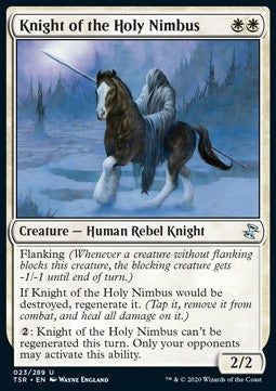 Ritter des Heiligenscheins TSR-23 Uncommon Excellent Englisch Foil