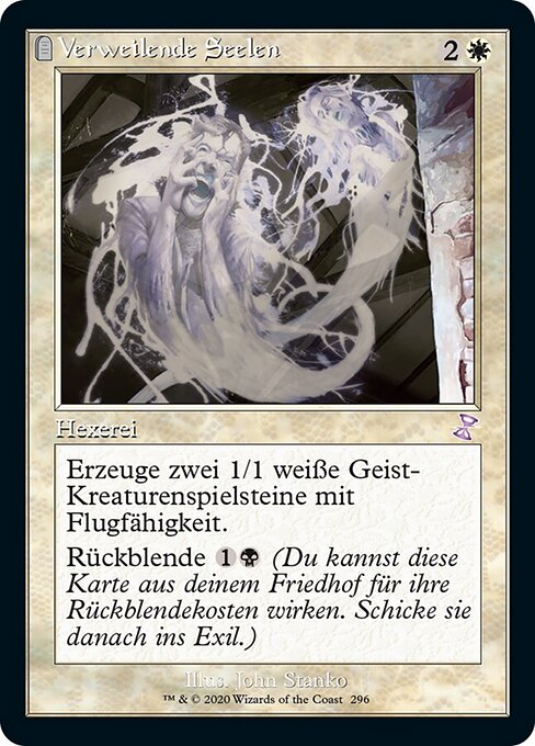 Verweilende Seelen XTSR-296 Time Shifted Near Mint Deutsch