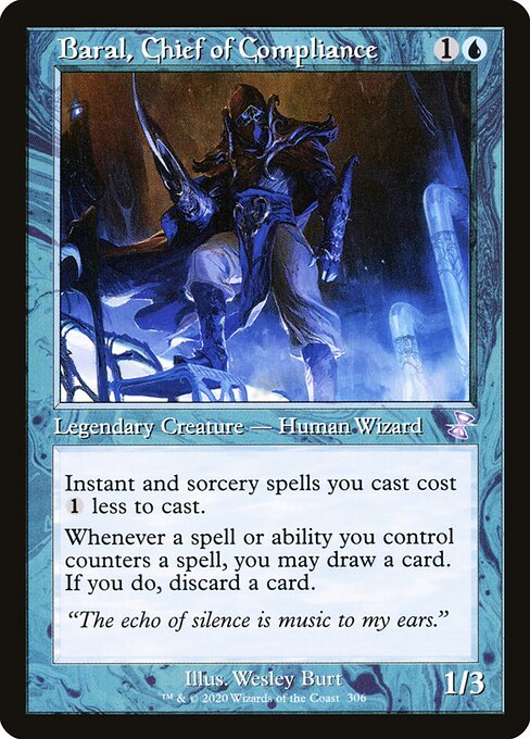 Baral, Chief of Compliance XTSR-306 Time Shifted Near Mint Englisch