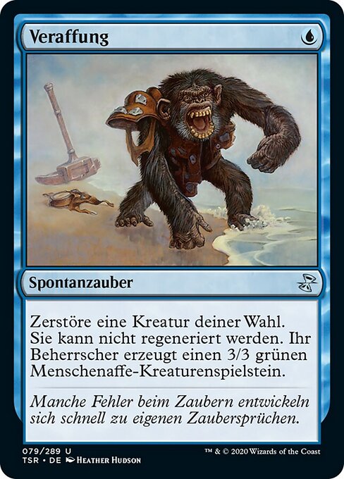 Veraffung TSR-79 Uncommon Excellent Deutsch
