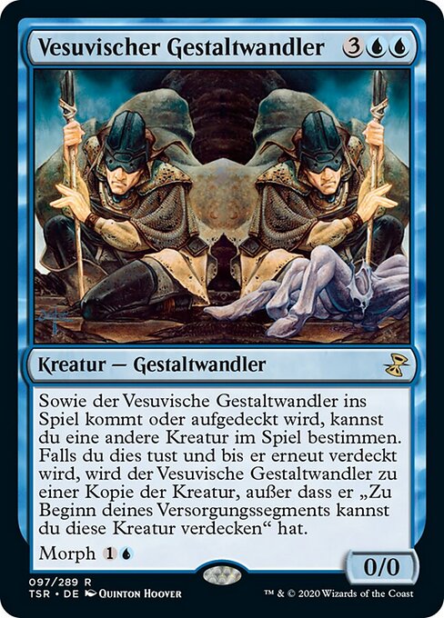 Vesuvischer Gestaltwandler TSR-97 Rare Near Mint Deutsch