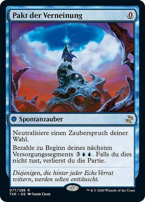 Pakt der Verneinung TSR-77 Rare Excellent Deutsch