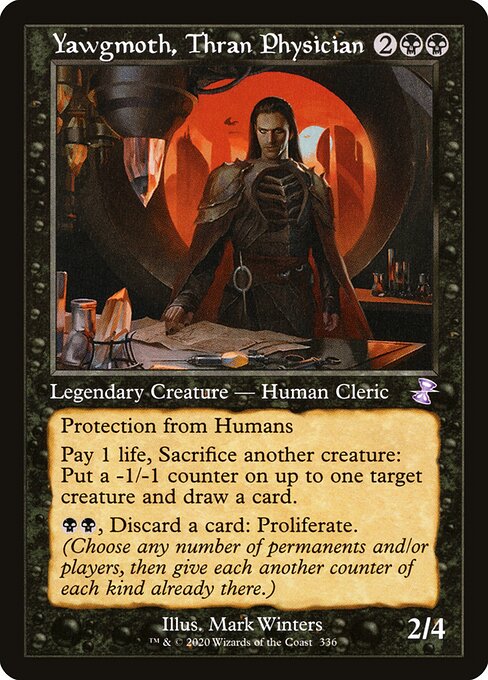 Yawgmoth, Thran Physician XTSR-336 Time Shifted Excellent Englisch Foil