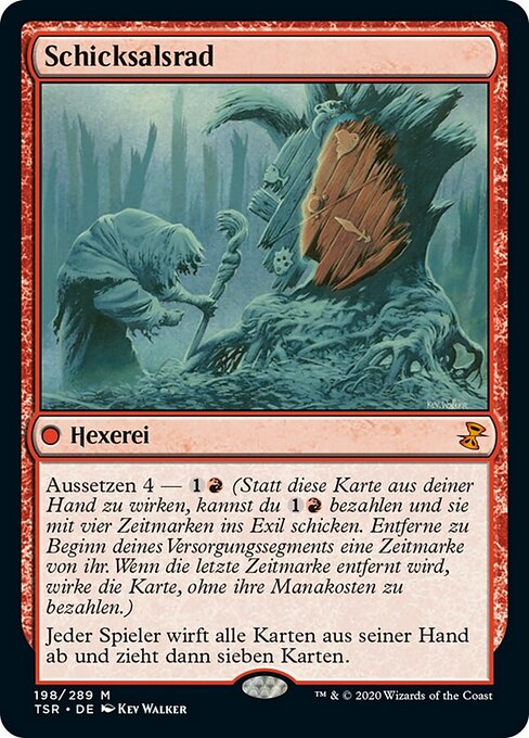 Schicksalsrad TSR-198 Mythic Excellent Deutsch