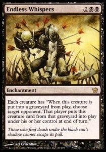 Endless Whispers 5DN-49 Rare Light Played Englisch