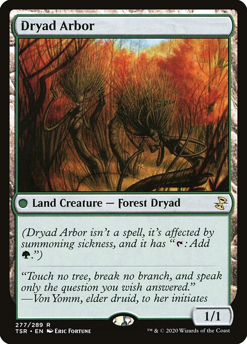 Dryad Arbor TSR-277 Rare Near Mint Englisch