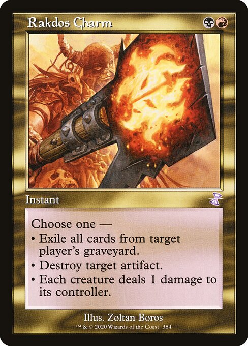 Rakdos-Amulett XTSR-384 Time Shifted Near Mint Englisch Foil