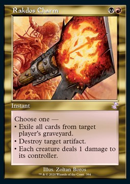 Rakdos-Amulett XTSR-384 Time Shifted Excellent Deutsch