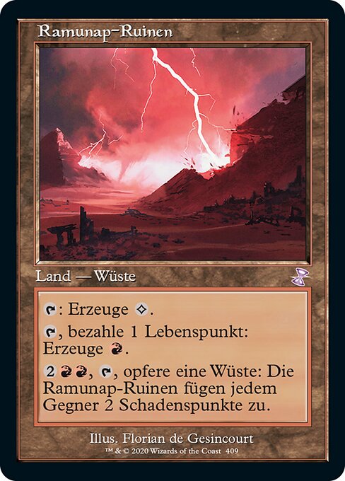 Ramunap-Ruinen XTSR-409 Time Shifted Excellent Deutsch