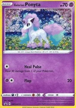 Galarian Ponita SWSH-013 Promo Near Mint Deutsch