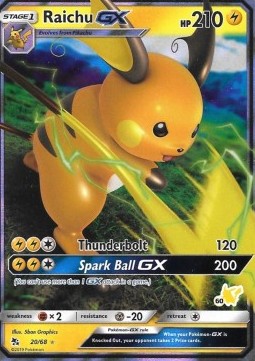Raichu GX HIF-20 Fixed Poor Deutsch