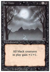 Bad Moon 3ED- Rare Played Englisch