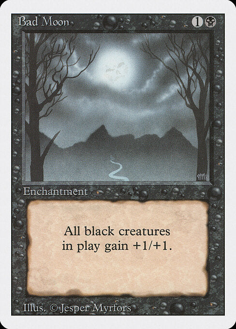 Bad Moon 3ED- Rare Played Englisch