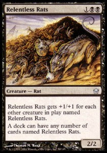 Relentless Rats 5DN-58 Uncommon Excellent Englisch