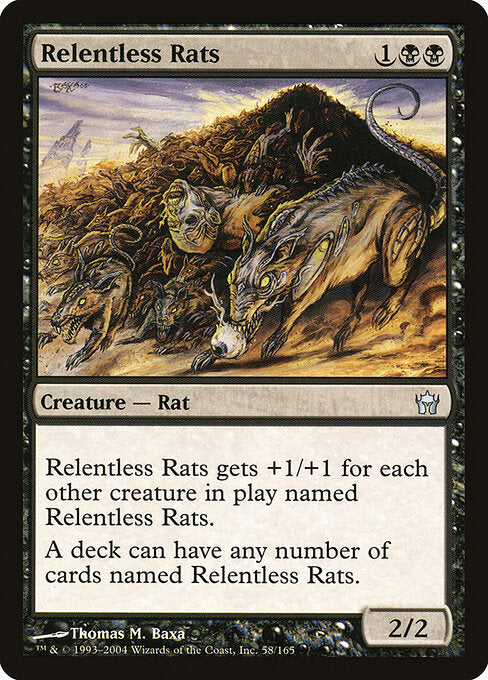 Relentless Rats 5DN-58 Uncommon Excellent Englisch