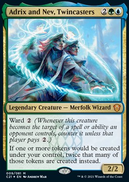 Adrix und Nev, Zwillingszauberer C21-9 Mythic Near Mint Englisch Foil