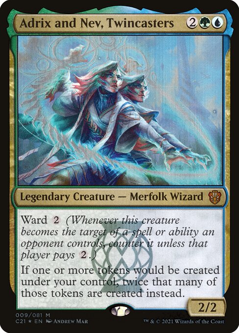 Adrix und Nev, Zwillingszauberer C21-9 Mythic Good Englisch Foil