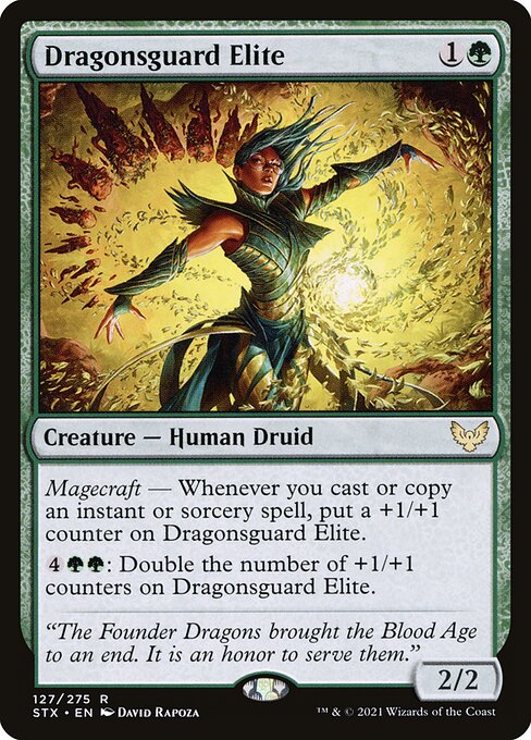 Dragonsguard Elite STX-127 Rare Near Mint Englisch