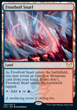 Frostboil Snarl STX-265 Rare Near Mint Englisch