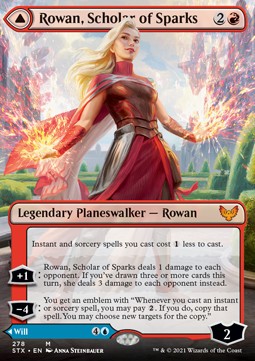 Rowan, Gelehrte der Funken // Will, Gelehrter des Frosts XSTX-278 Mythic Excellent Englisch