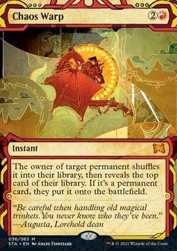 Chaos Warp STA-36 Mythic Near Mint Englisch