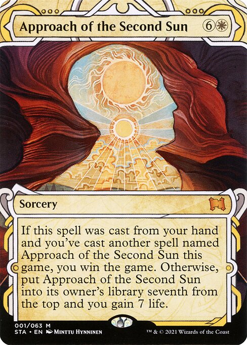Approach of the Second Sun STA-1 Mythic Near Mint Englisch